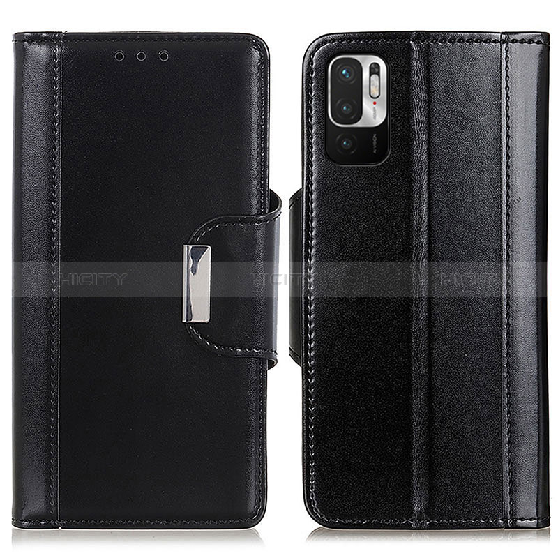 Coque Portefeuille Livre Cuir Etui Clapet M13L pour Xiaomi Redmi Note 10 JE 5G Noir Plus