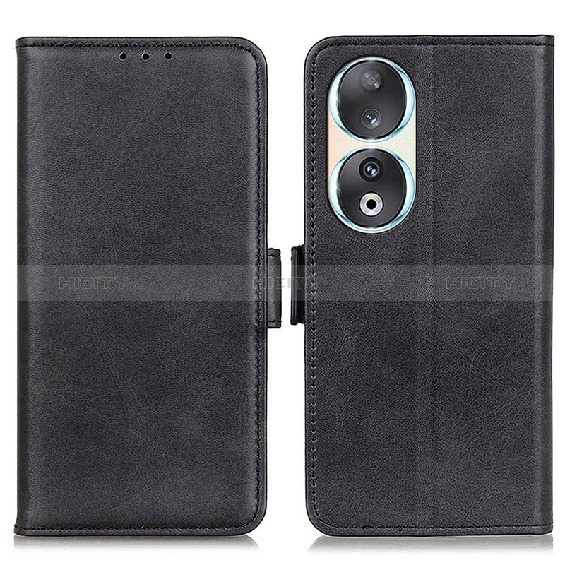 Coque Portefeuille Livre Cuir Etui Clapet M15L pour Huawei Honor 90 5G Noir Plus