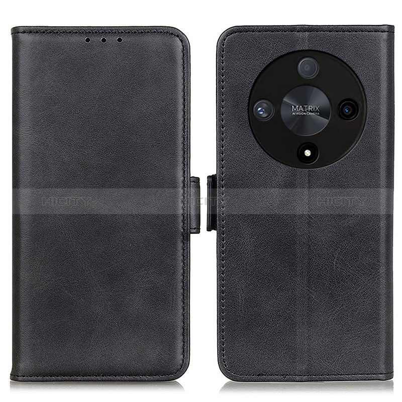 Coque Portefeuille Livre Cuir Etui Clapet M15L pour Huawei Honor X9b 5G Noir Plus