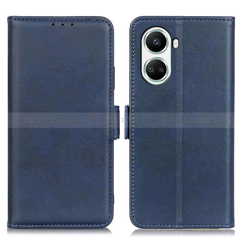 Coque Portefeuille Livre Cuir Etui Clapet M15L pour Huawei Nova 10 SE Bleu Plus