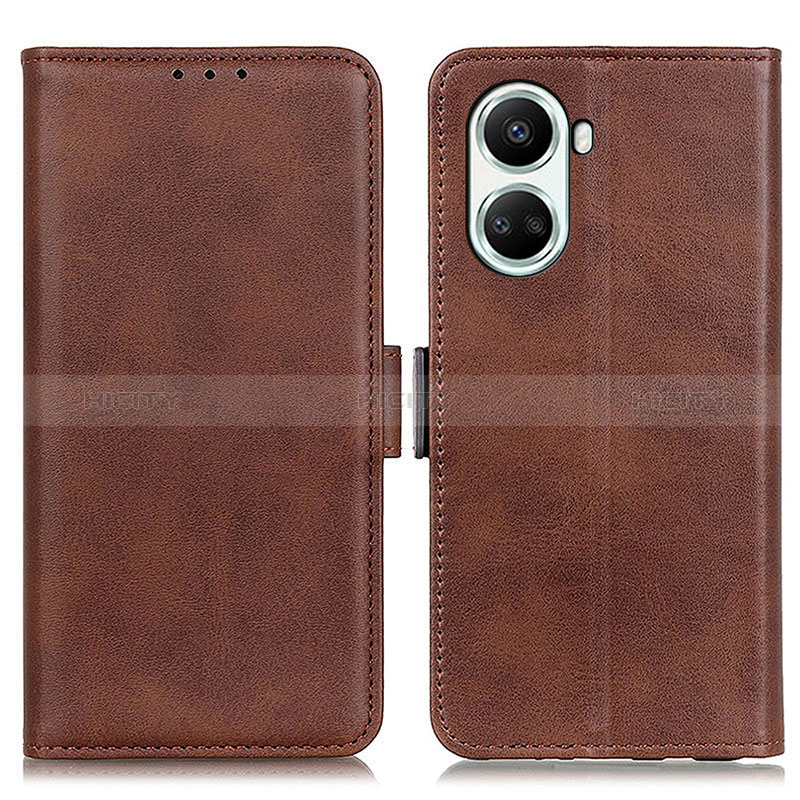 Coque Portefeuille Livre Cuir Etui Clapet M15L pour Huawei Nova 10 SE Marron Plus