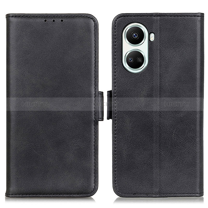 Coque Portefeuille Livre Cuir Etui Clapet M15L pour Huawei Nova 10 SE Noir Plus