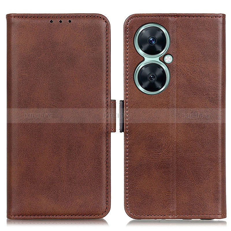 Coque Portefeuille Livre Cuir Etui Clapet M15L pour Huawei Nova 11i Marron Plus