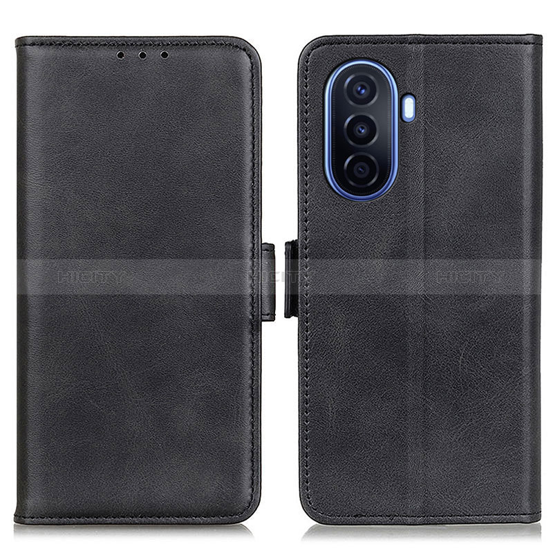 Coque Portefeuille Livre Cuir Etui Clapet M15L pour Huawei Nova Y70 Plus Noir Plus