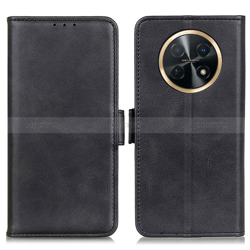 Coque Portefeuille Livre Cuir Etui Clapet M15L pour Huawei Nova Y91 Noir Plus