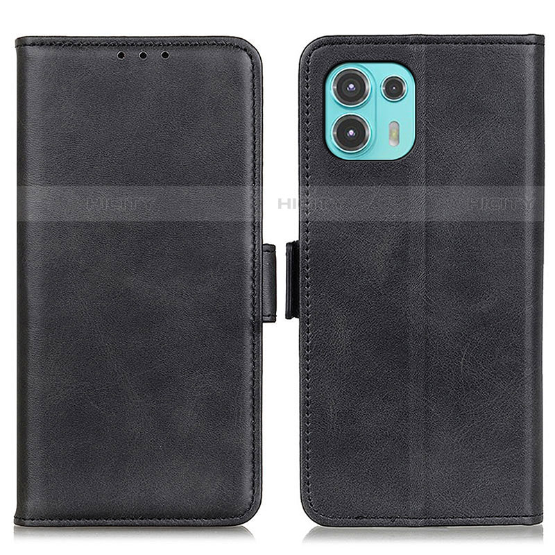 Coque Portefeuille Livre Cuir Etui Clapet M15L pour Motorola Moto Edge 20 Lite 5G Noir Plus