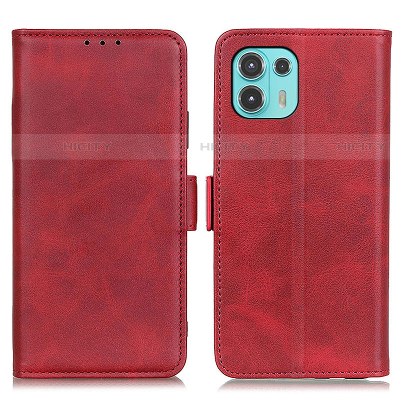 Coque Portefeuille Livre Cuir Etui Clapet M15L pour Motorola Moto Edge 20 Lite 5G Rouge Plus