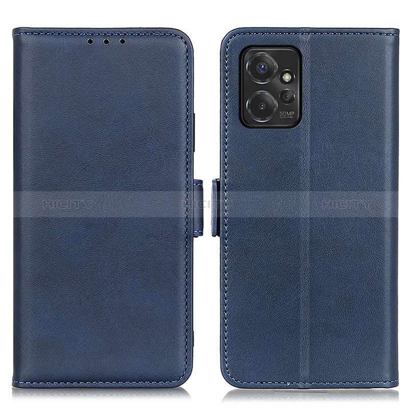 Coque Portefeuille Livre Cuir Etui Clapet M15L pour Motorola Moto G Power 5G (2023) Bleu Plus