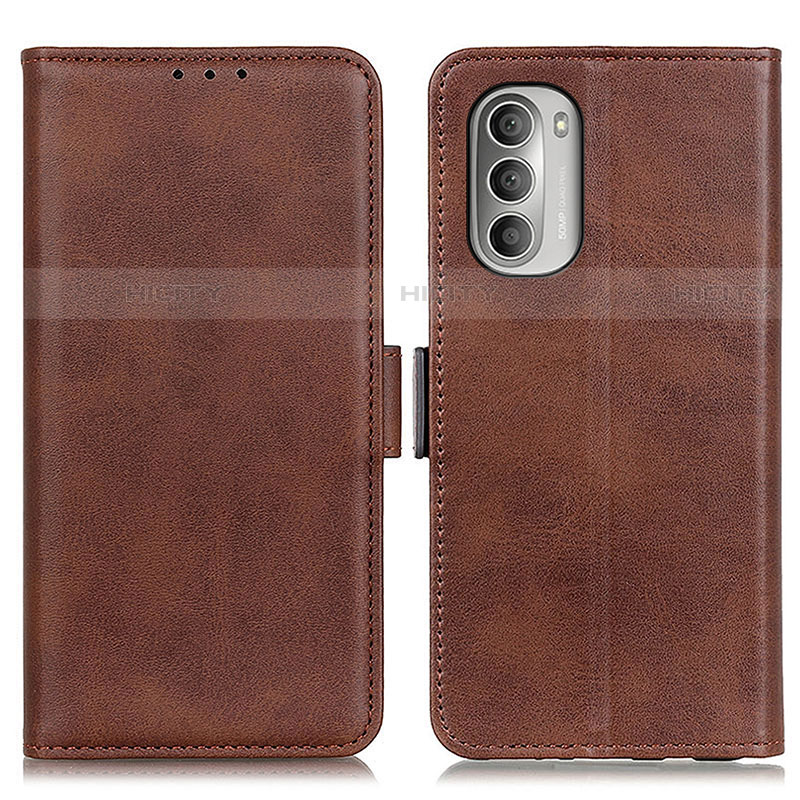 Coque Portefeuille Livre Cuir Etui Clapet M15L pour Motorola Moto G Stylus (2022) 4G Marron Plus