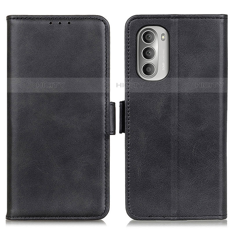 Coque Portefeuille Livre Cuir Etui Clapet M15L pour Motorola Moto G Stylus (2022) 4G Noir Plus