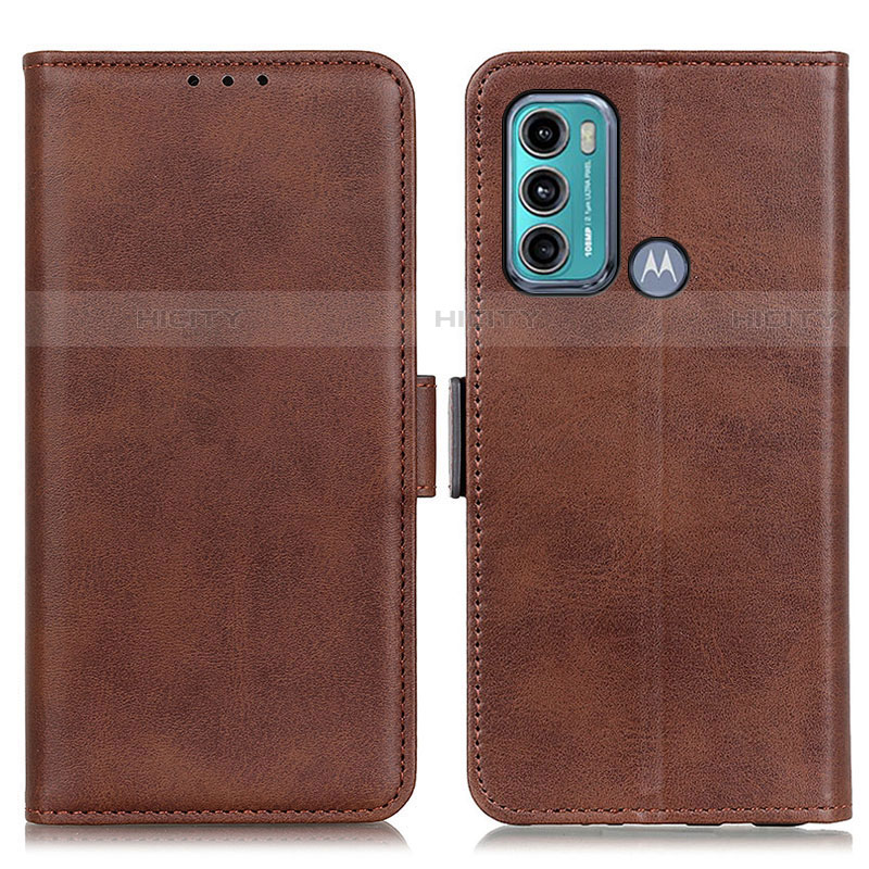 Coque Portefeuille Livre Cuir Etui Clapet M15L pour Motorola Moto G40 Fusion Marron Plus