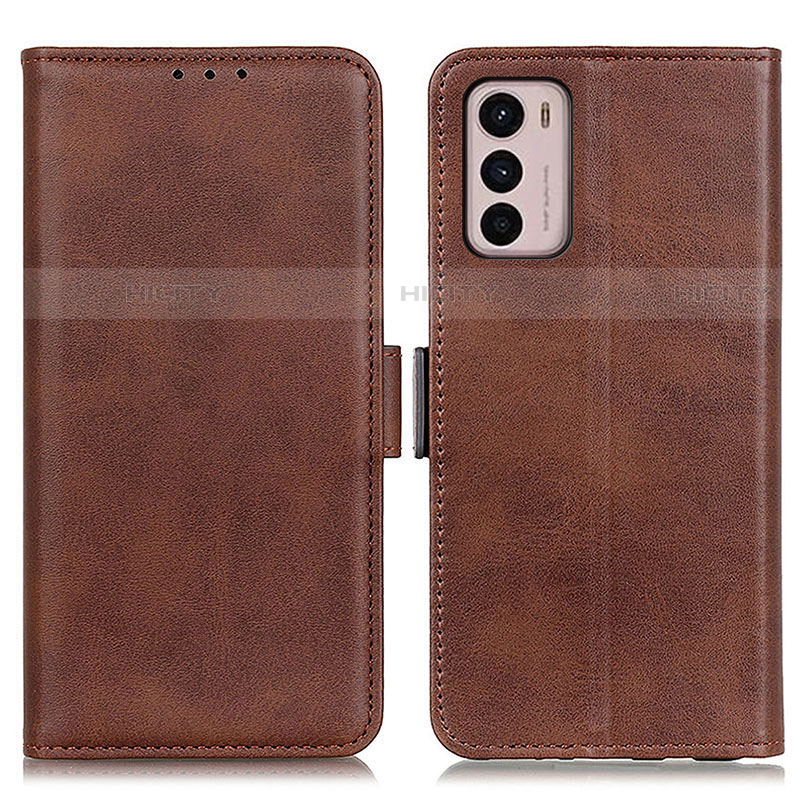 Coque Portefeuille Livre Cuir Etui Clapet M15L pour Motorola Moto G42 Marron Plus