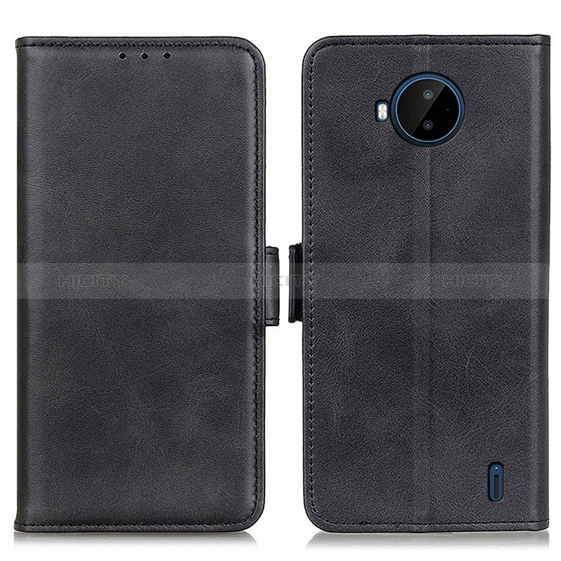 Coque Portefeuille Livre Cuir Etui Clapet M15L pour Nokia C20 Plus Noir Plus