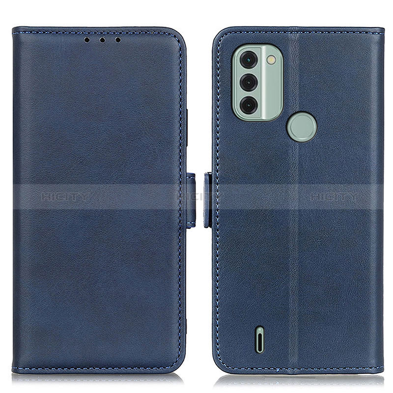 Coque Portefeuille Livre Cuir Etui Clapet M15L pour Nokia C31 Bleu Plus