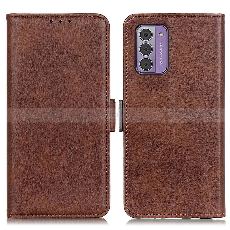 Coque Portefeuille Livre Cuir Etui Clapet M15L pour Nokia G310 5G Marron Plus