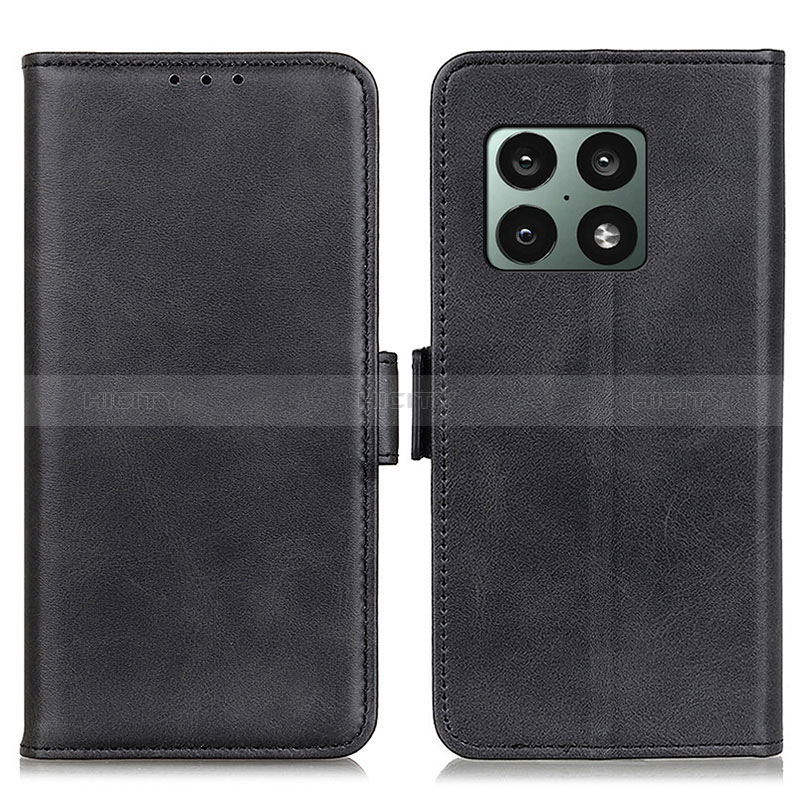 Coque Portefeuille Livre Cuir Etui Clapet M15L pour OnePlus 10 Pro 5G Noir Plus