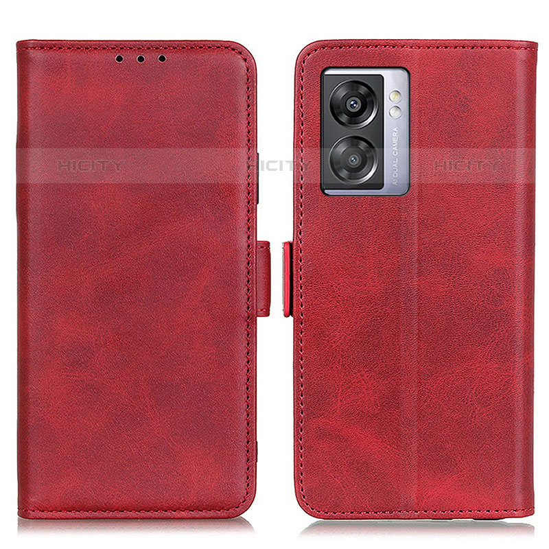 Coque Portefeuille Livre Cuir Etui Clapet M15L pour OnePlus Nord N300 5G Rouge Plus