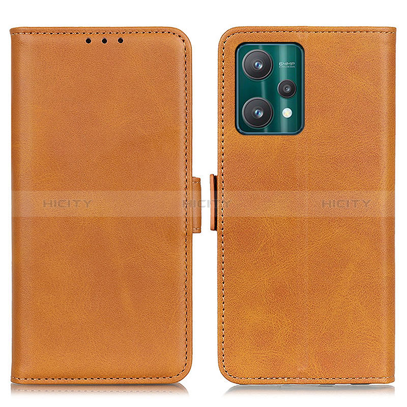 Coque Portefeuille Livre Cuir Etui Clapet M15L pour Realme Narzo 50 Pro 5G Brun Clair Plus