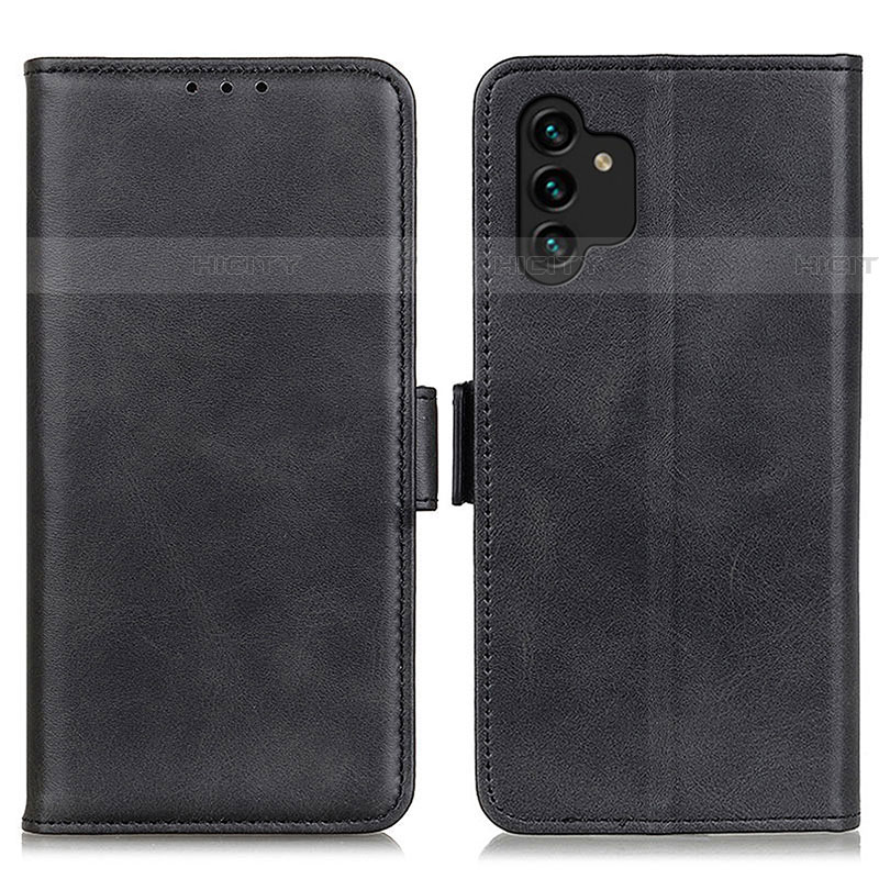 Coque Portefeuille Livre Cuir Etui Clapet M15L pour Samsung Galaxy A04s Noir Plus