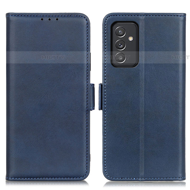 Coque Portefeuille Livre Cuir Etui Clapet M15L pour Samsung Galaxy A05s Bleu Plus