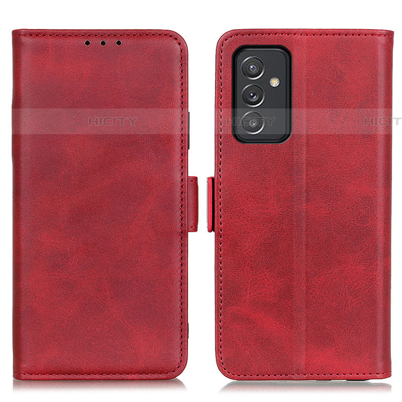 Coque Portefeuille Livre Cuir Etui Clapet M15L pour Samsung Galaxy A24 4G Rouge Plus