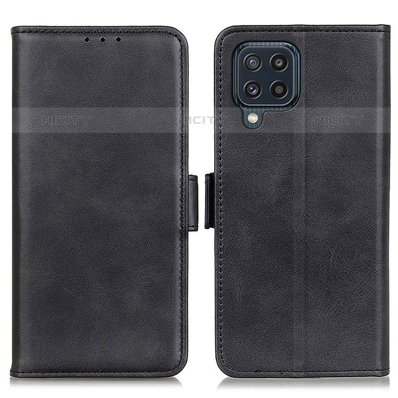 Coque Portefeuille Livre Cuir Etui Clapet M15L pour Samsung Galaxy M32 4G Noir Plus