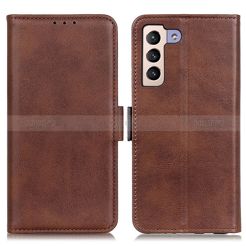 Coque Portefeuille Livre Cuir Etui Clapet M15L pour Samsung Galaxy S24 5G Marron Plus