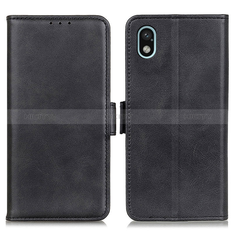 Coque Portefeuille Livre Cuir Etui Clapet M15L pour Sony Xperia Ace III Noir Plus