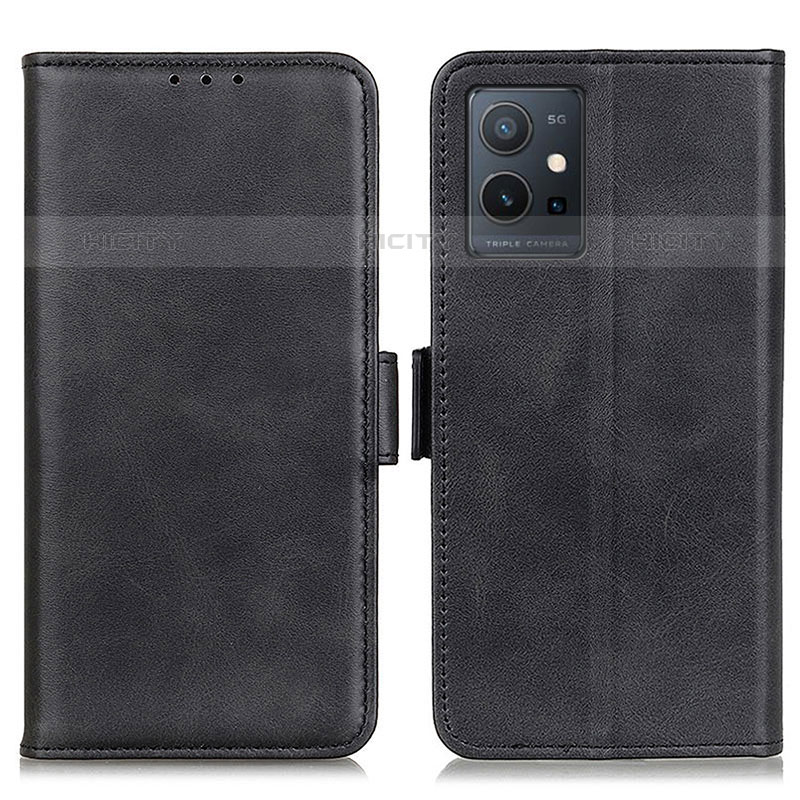 Coque Portefeuille Livre Cuir Etui Clapet M15L pour Vivo iQOO Z6 5G Noir Plus