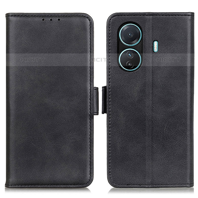 Coque Portefeuille Livre Cuir Etui Clapet M15L pour Vivo iQOO Z6 Pro 5G Noir Plus