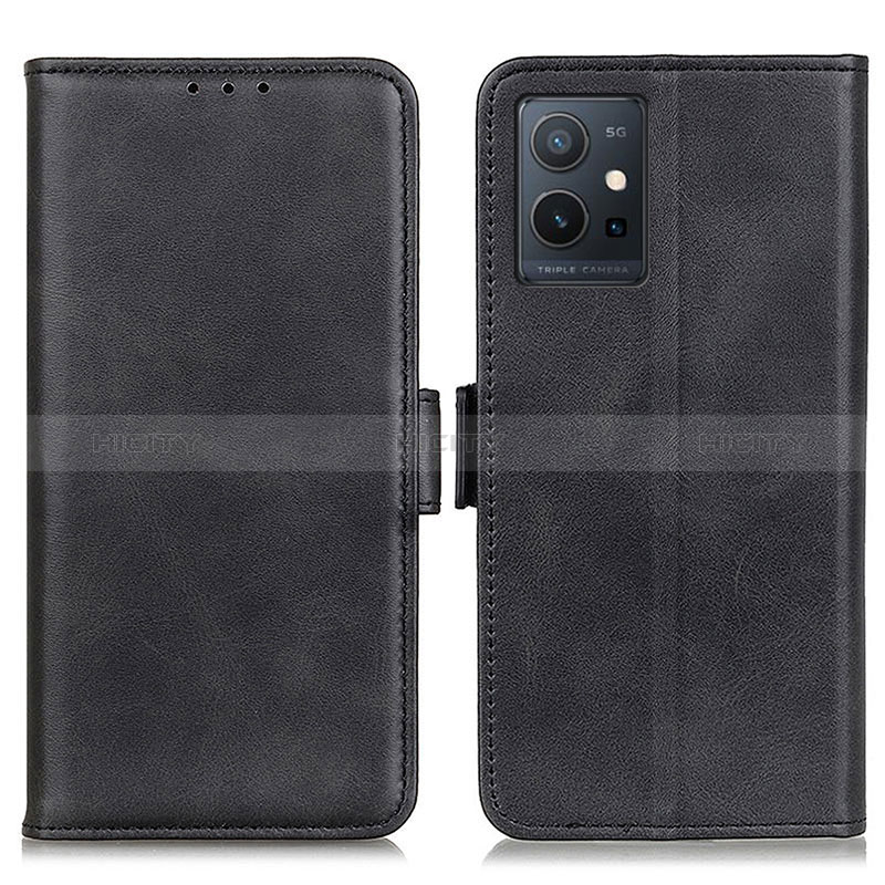 Coque Portefeuille Livre Cuir Etui Clapet M15L pour Vivo Y33e 5G Noir Plus