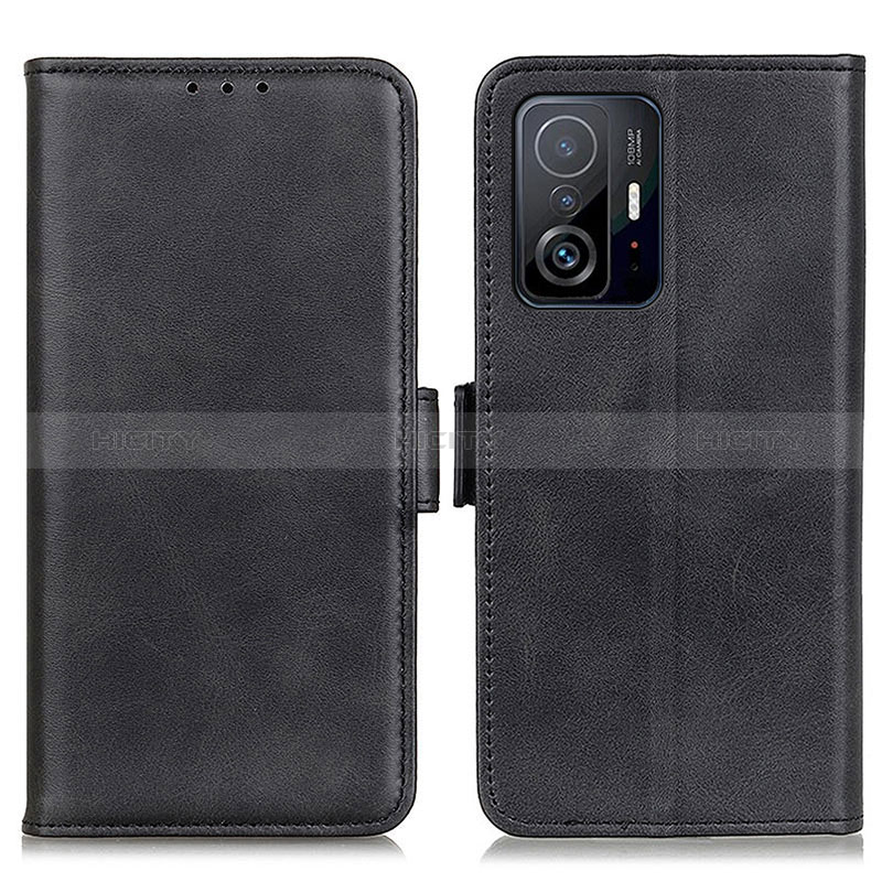 Coque Portefeuille Livre Cuir Etui Clapet M15L pour Xiaomi Mi 11T 5G Noir Plus