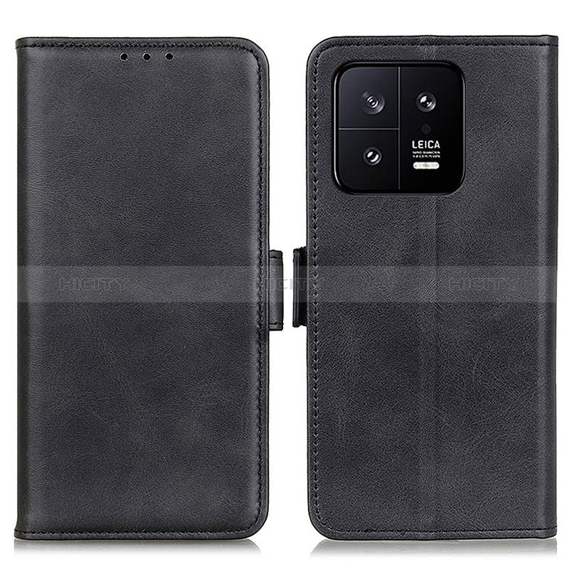 Coque Portefeuille Livre Cuir Etui Clapet M15L pour Xiaomi Mi 13 5G Noir Plus