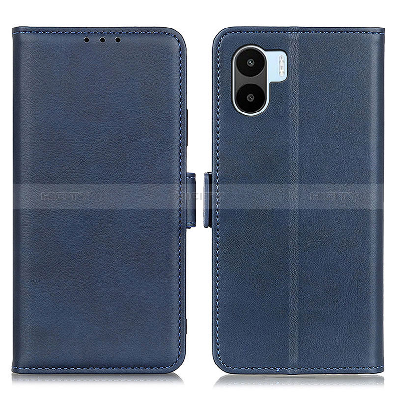 Coque Portefeuille Livre Cuir Etui Clapet M15L pour Xiaomi Poco C50 Bleu Plus