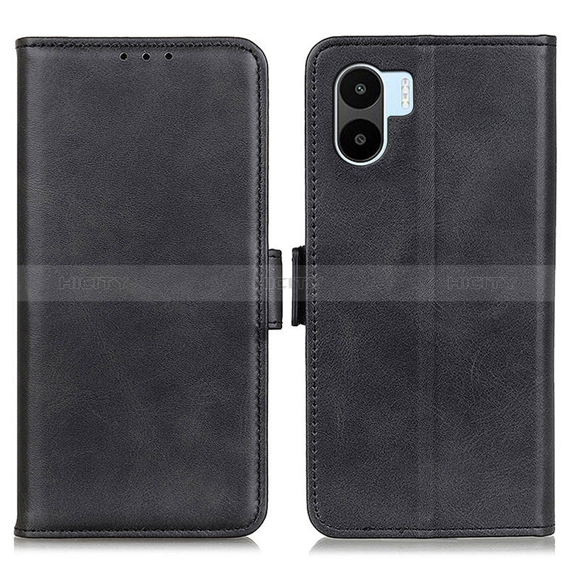 Coque Portefeuille Livre Cuir Etui Clapet M15L pour Xiaomi Poco C50 Noir Plus