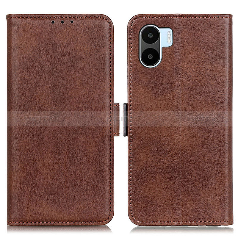 Coque Portefeuille Livre Cuir Etui Clapet M15L pour Xiaomi Redmi A1 Marron Plus