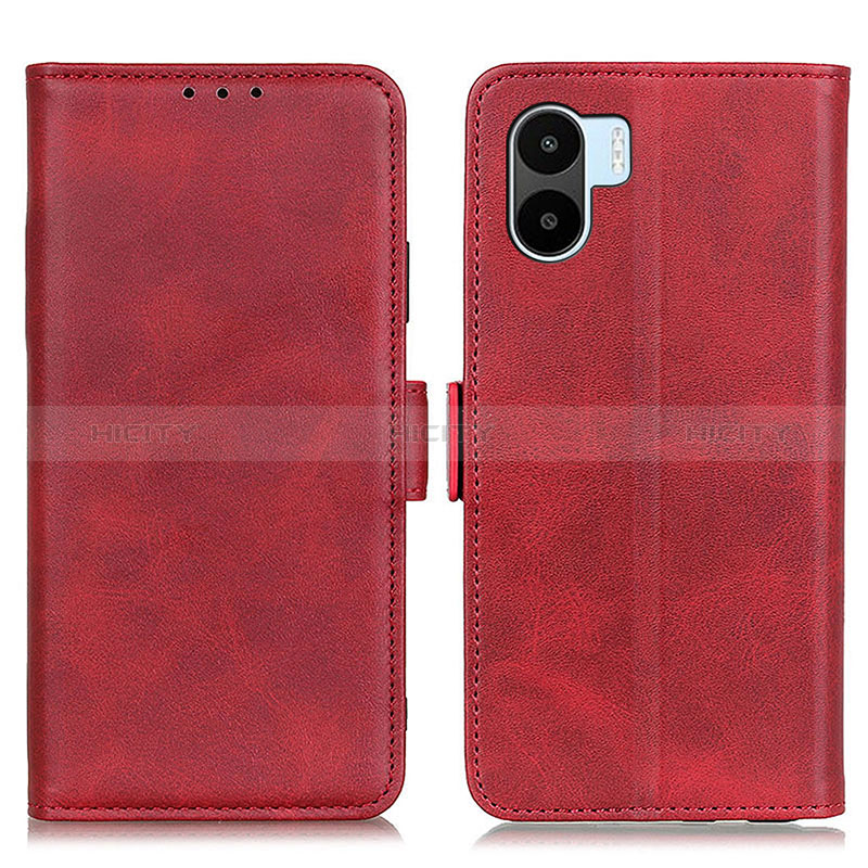 Coque Portefeuille Livre Cuir Etui Clapet M15L pour Xiaomi Redmi A1 Rouge Plus