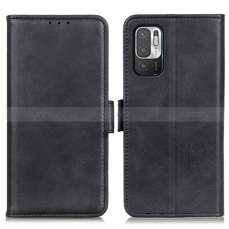 Coque Portefeuille Livre Cuir Etui Clapet M15L pour Xiaomi Redmi Note 10 5G Noir Plus