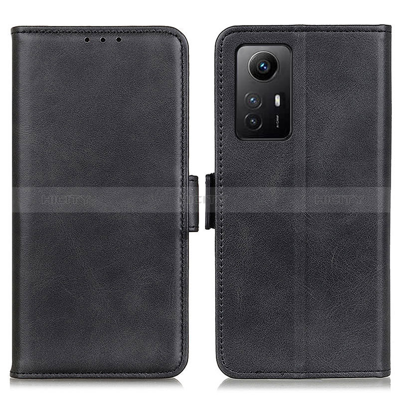 Coque Portefeuille Livre Cuir Etui Clapet M15L pour Xiaomi Redmi Note 12S Noir Plus