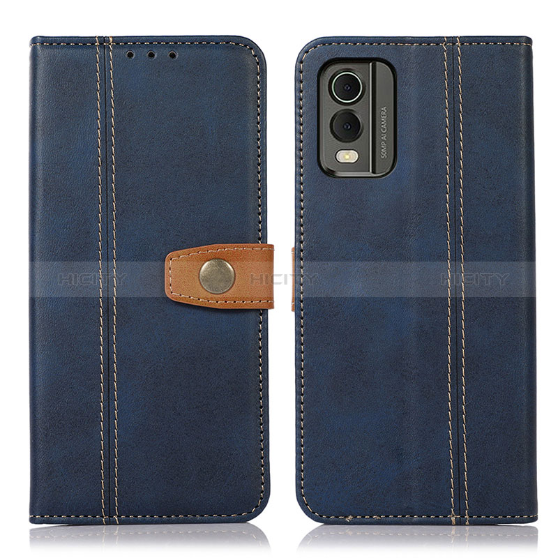 Coque Portefeuille Livre Cuir Etui Clapet M16L pour Nokia C32 Bleu Plus