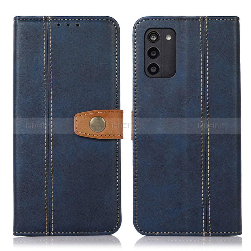 Coque Portefeuille Livre Cuir Etui Clapet M16L pour Nokia G100 Bleu Plus