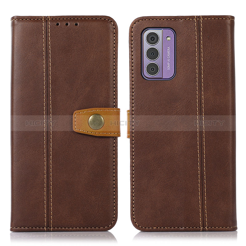 Coque Portefeuille Livre Cuir Etui Clapet M16L pour Nokia G310 5G Marron Plus