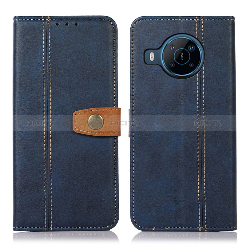 Coque Portefeuille Livre Cuir Etui Clapet M16L pour Nokia X100 5G Bleu Plus