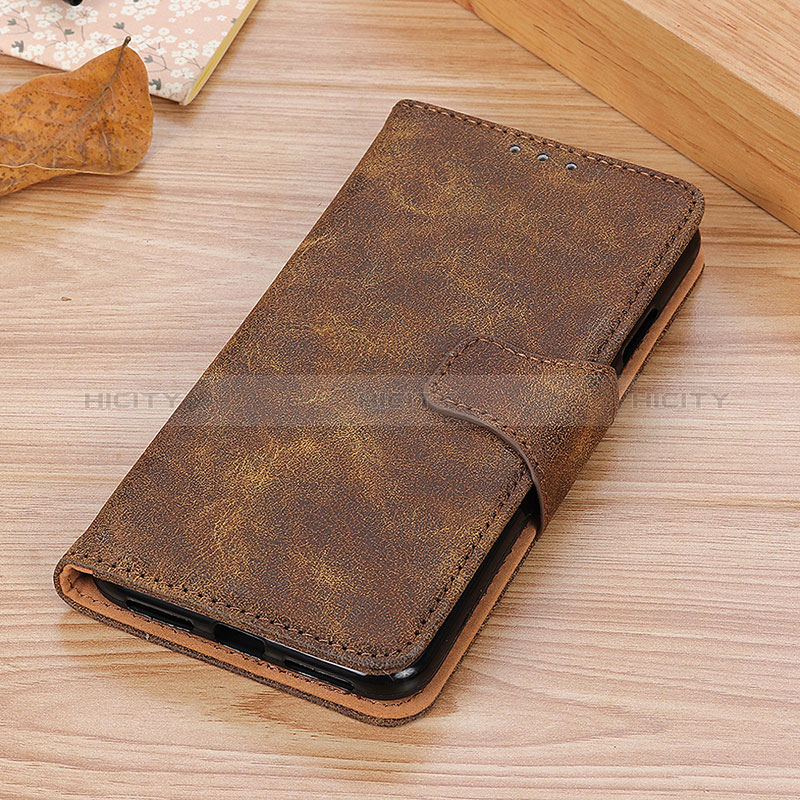 Coque Portefeuille Livre Cuir Etui Clapet M16L pour Samsung Galaxy S24 5G Marron Plus