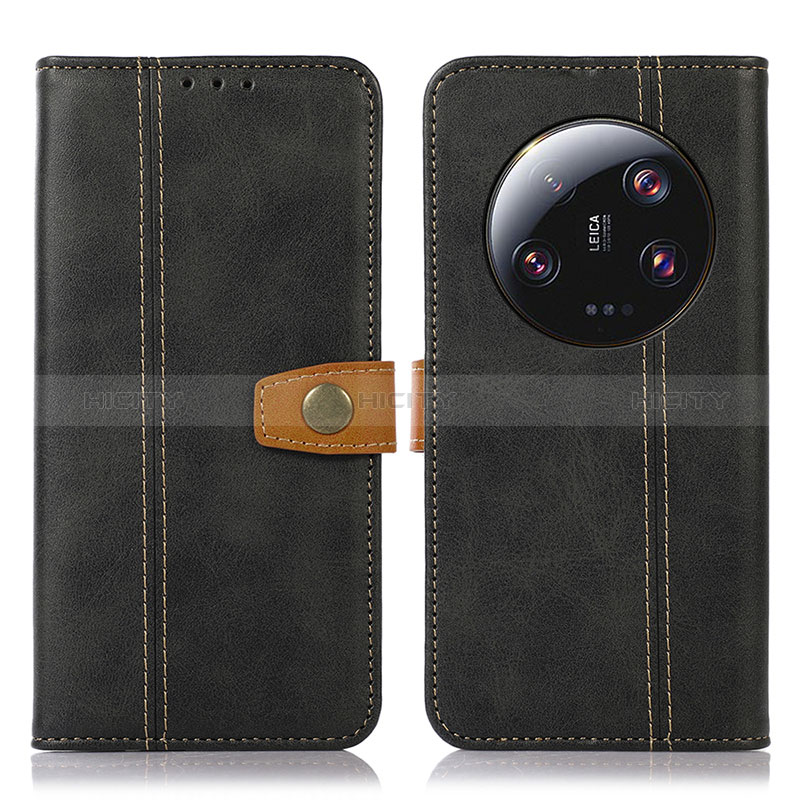 Coque Portefeuille Livre Cuir Etui Clapet M16L pour Xiaomi Mi 13 Ultra 5G Noir Plus