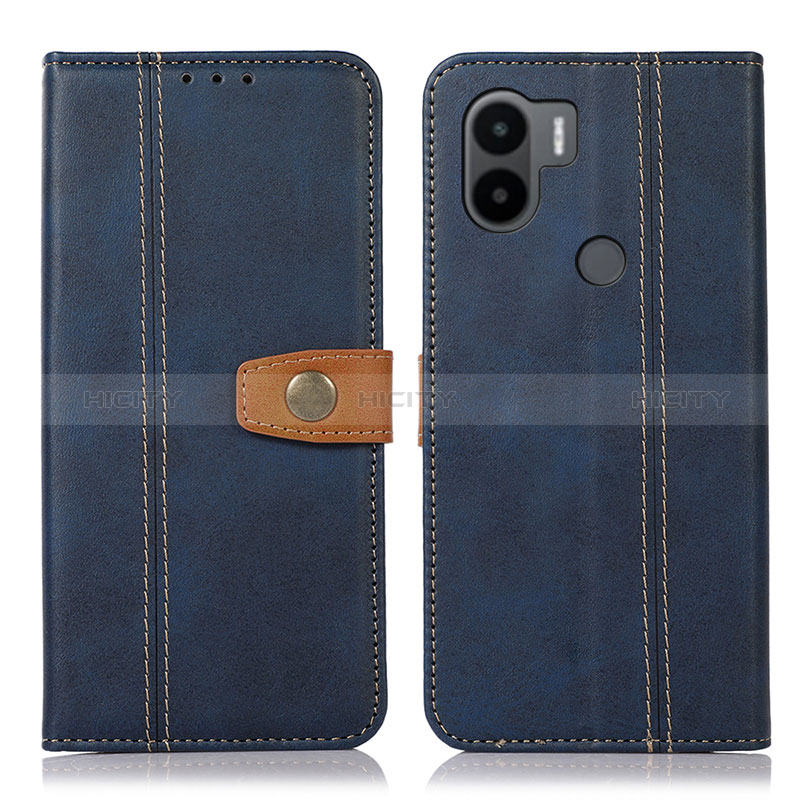 Coque Portefeuille Livre Cuir Etui Clapet M16L pour Xiaomi Redmi A1 Plus Bleu Plus