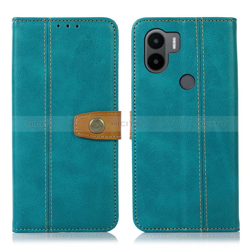 Coque Portefeuille Livre Cuir Etui Clapet M16L pour Xiaomi Redmi A1 Plus Vert Plus