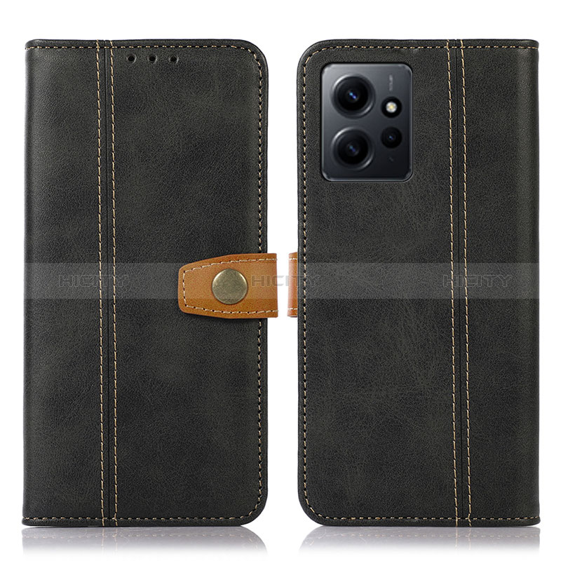 Coque Portefeuille Livre Cuir Etui Clapet M16L pour Xiaomi Redmi Note 12 4G Noir Plus