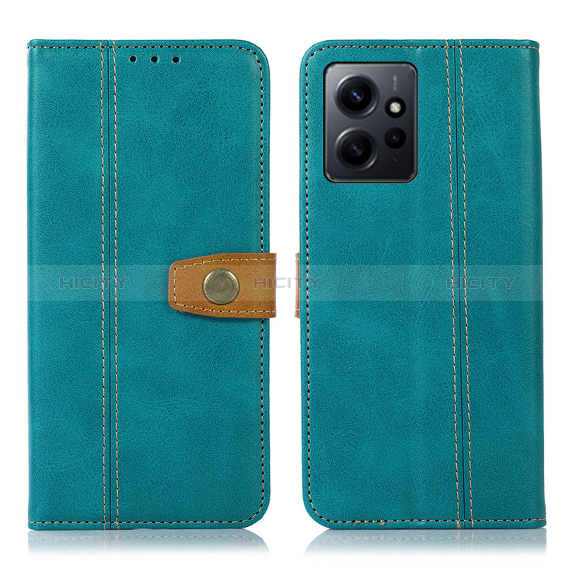 Coque Portefeuille Livre Cuir Etui Clapet M16L pour Xiaomi Redmi Note 12 4G Vert Plus