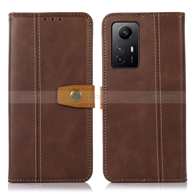 Coque Portefeuille Livre Cuir Etui Clapet M16L pour Xiaomi Redmi Note 12S Marron Plus